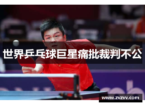 世界乒乓球巨星痛批裁判不公